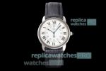 Replica Swiss Movement Cartier Ronde Solo Unisex Stainless Steel White Dial Watch